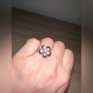 925 Hawaiian 🌺 Plumeria Flower Ring